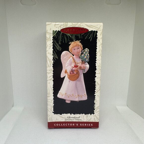 Hallmark 1996 Keepsake Christkindl # 2 Christmas Visitors Collection Ornament - Picture 2 of 6